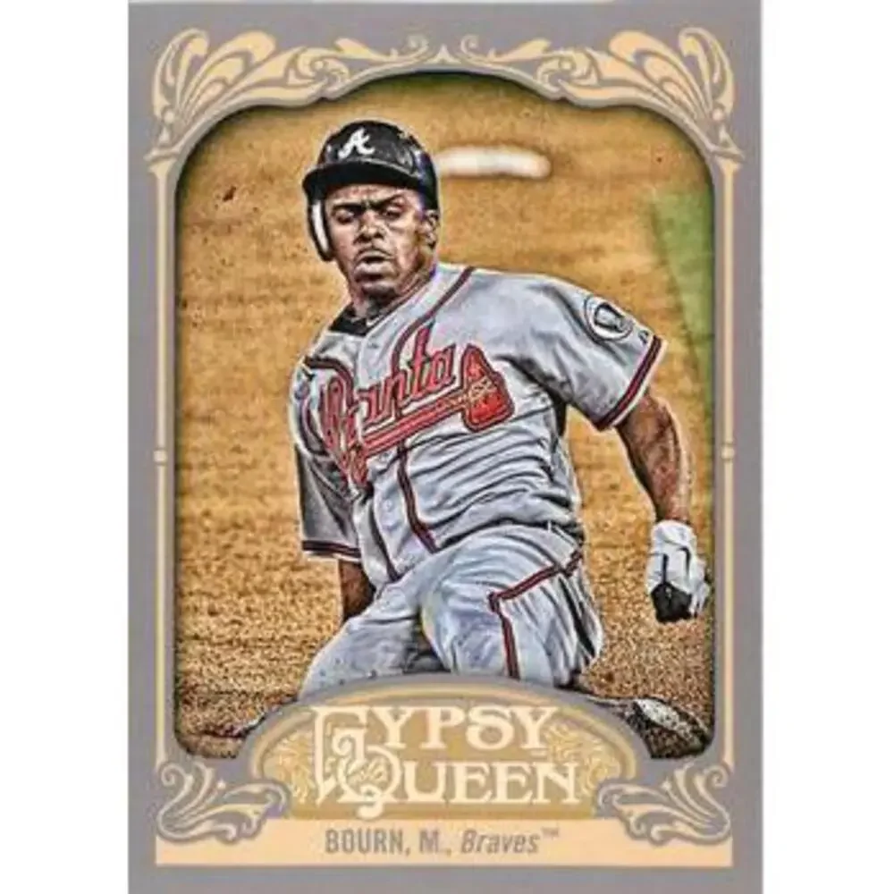 2012 Topps Gypsy Queen Michael Bourn # 156 Atlanta Braves